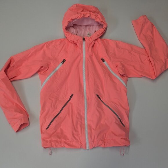 Lululemon Size 4 Rise And Shine Jacket in Pop Orange + Free Tote Bag - Picture 2 of 16